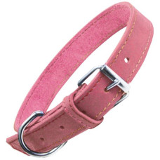 Coleira Em Pele Nobuck 35Cm